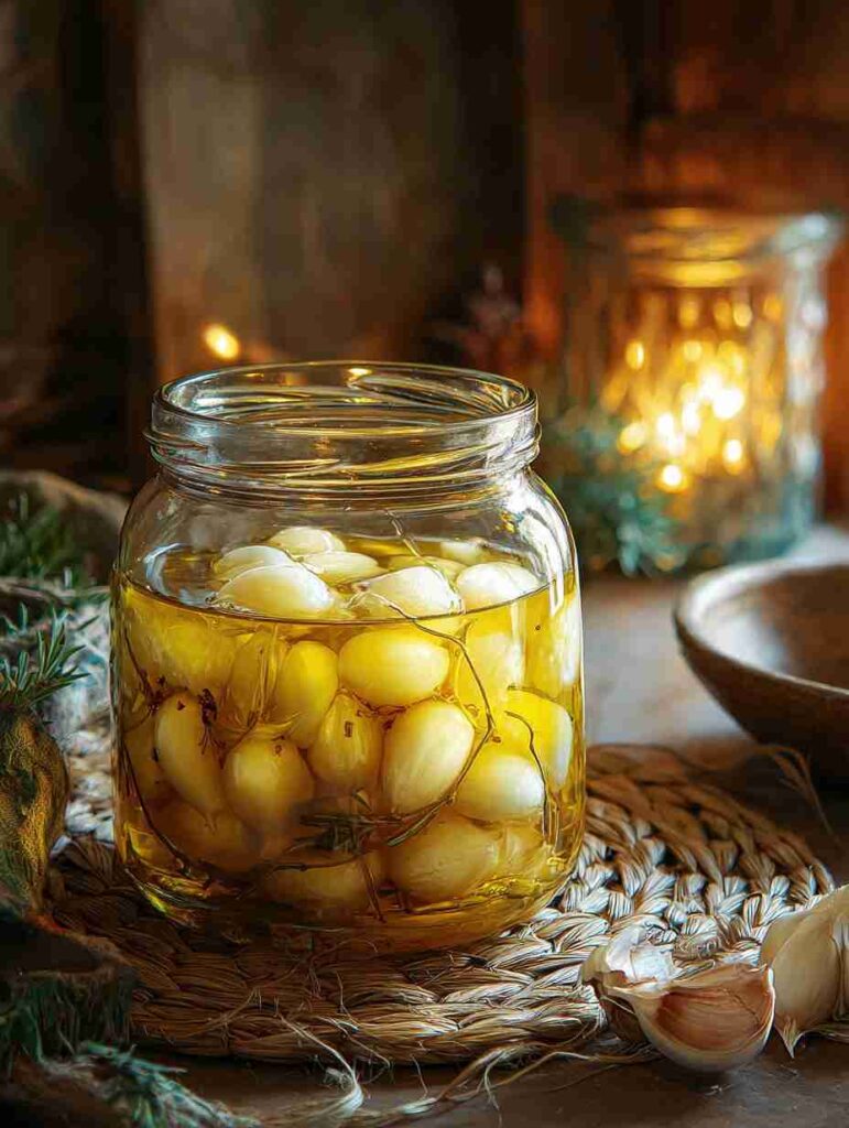 Best Pickled Garlic In Olive Oil Recipe How To Make Pickled Garlic In Olive Oil Health Benefits Of Pickled Garlic In Olive...