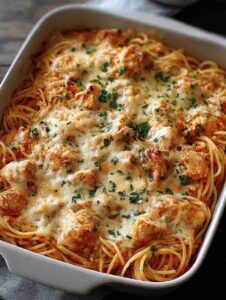 Chicken Spaghetti Casserole