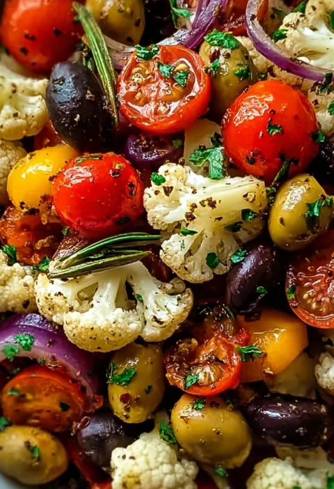 Best Mediterranean Cauliflower Salad Recipe Mediterranean Marinated Cauliflower Salad Ingredients How To Make Marinated Ca...