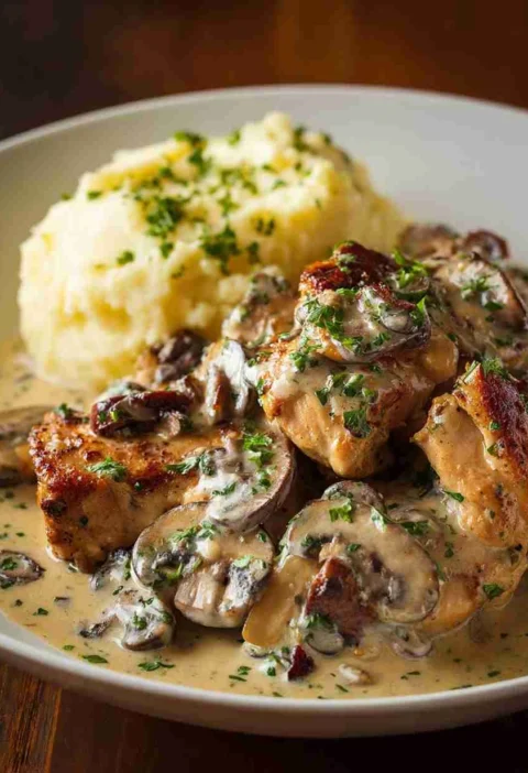 Best Rich Chicken Stroganoff Recipe Easy Creamy Chicken Stroganoff Homemade Rich Chicken Stroganoff Ideas Low-fat Chicken ...