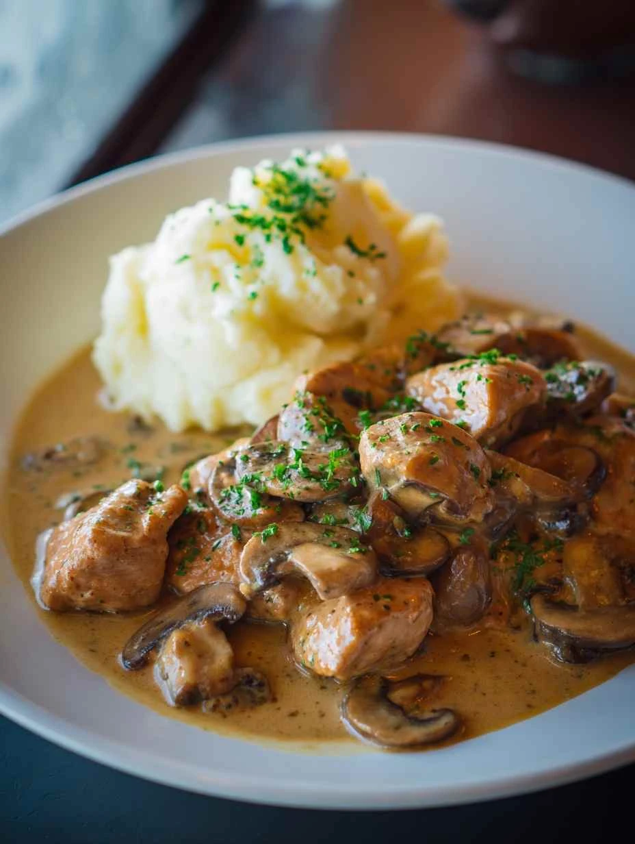 Best Rich Chicken Stroganoff Recipe Easy Creamy Chicken Stroganoff Homemade Rich Chicken Stroganoff Ideas Low-fat Chicken ...