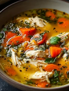Cozy Tuscan-Style Chicken Soup for Comfort Food Lovers
