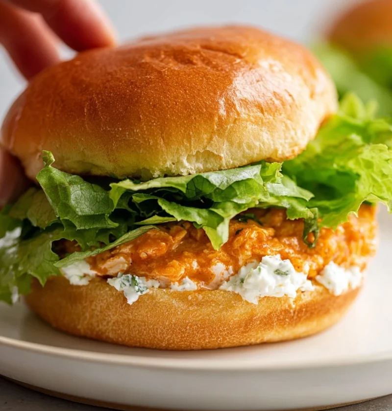 Buffalo Chicken Burger Recipe Homemade Buffalo Chicken Burgers Best Whipped Feta Spread For Burgers Spicy Buffalo Chicken ...