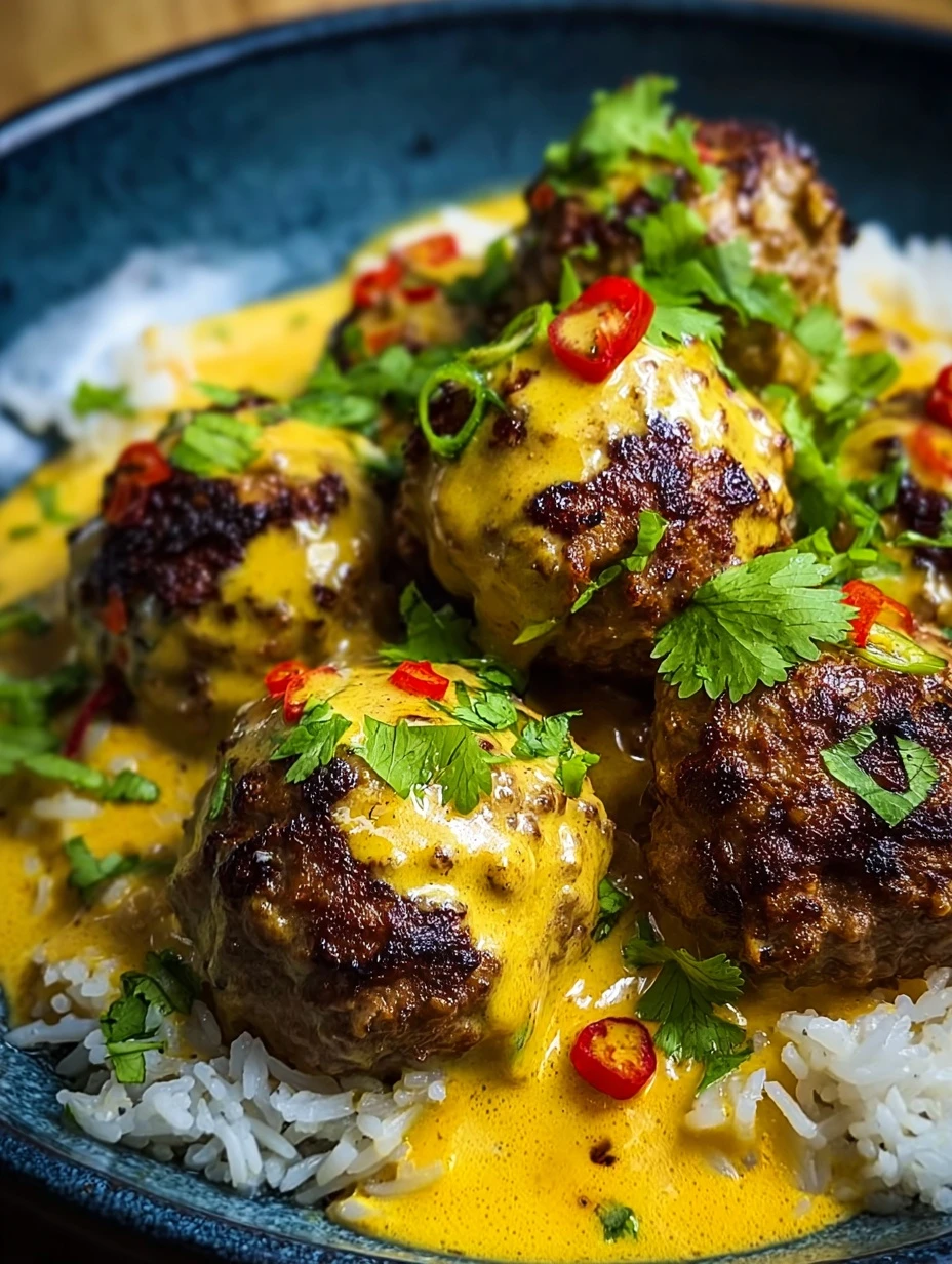Jerk Meatballs in Coconut Curry Sauce: A Caribbean Twist You’ll Love
