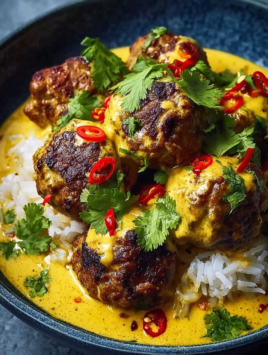 Caribbean Jerk Meatballs Recipe Easy Jerk Meatball Coconut Curry How To Make Jerk Meatballs Best Coconut Curry Sauce For M...