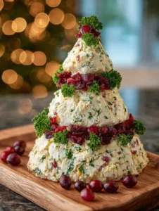 Christmas Tree Cheese Ball