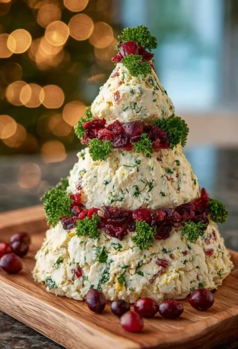 Christmas Tree Cheese Ball Recipe Festive Cheese Ball Ideas For Christmas How To Make A Christmas Tree Cheese Ball Christm...