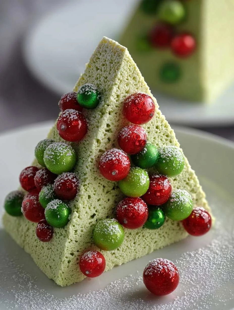 Christmas Tree Cheesecake Recipe Easy Christmas Tree Cheesecake Festive Tree Cheesecake Tutorial Holiday Cheesecake Design...