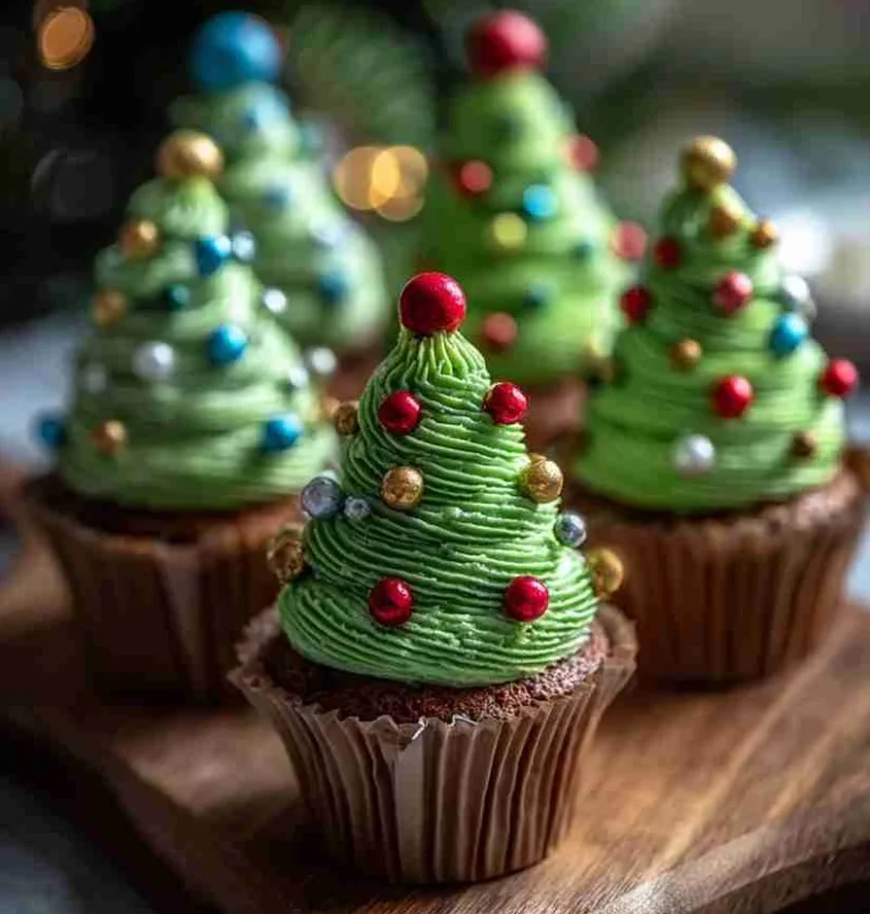 Christmas Tree Cupcake Cake Recipe Easy Christmas Tree Cupcake Tutorial Festive Christmas Tree Cupcake Ideas How To Make A...