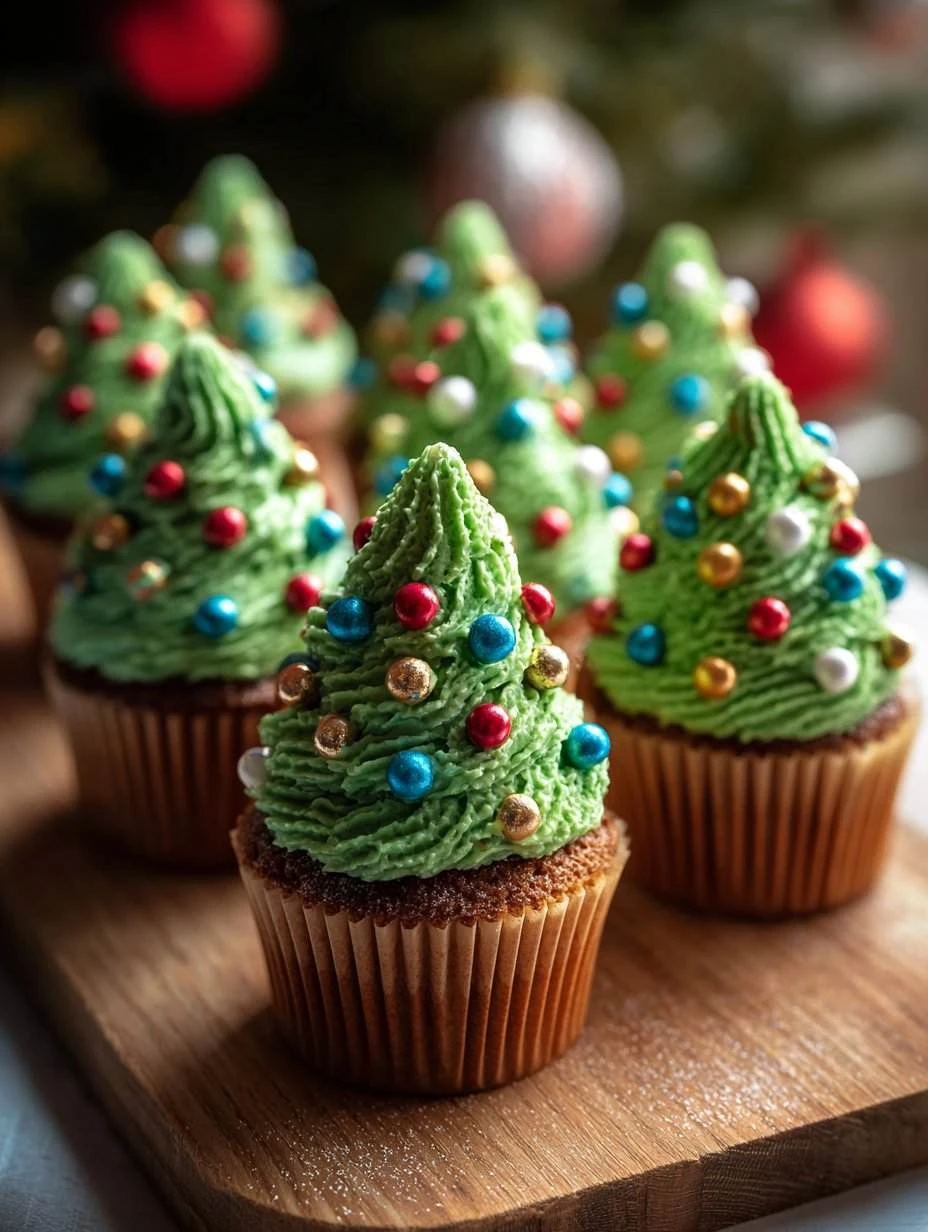 Christmas Tree Cupcake Cake Recipe Easy Christmas Tree Cupcake Tutorial Festive Christmas Tree Cupcake Ideas How To Make A...