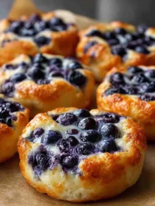 Cottage Cheese Blueberry Cloud Bread: Fluffy, Protein-Packed & Gluten-Free