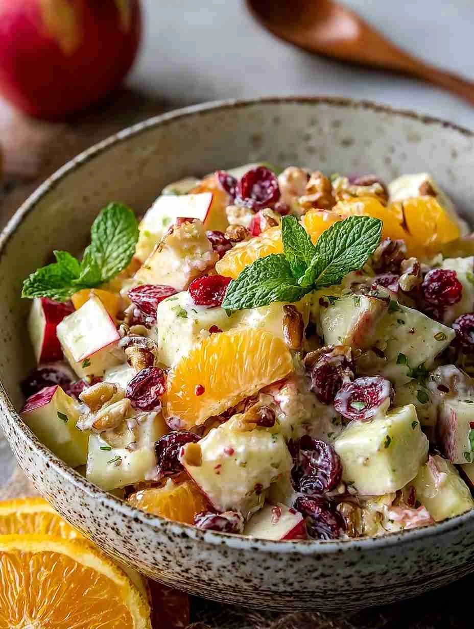 Cranberry Orange Apple Salad Recipe Easy Cranberry Orange Apple Salad Best Cranberry Fruit Salad Ideas Healthy Cranberry A...