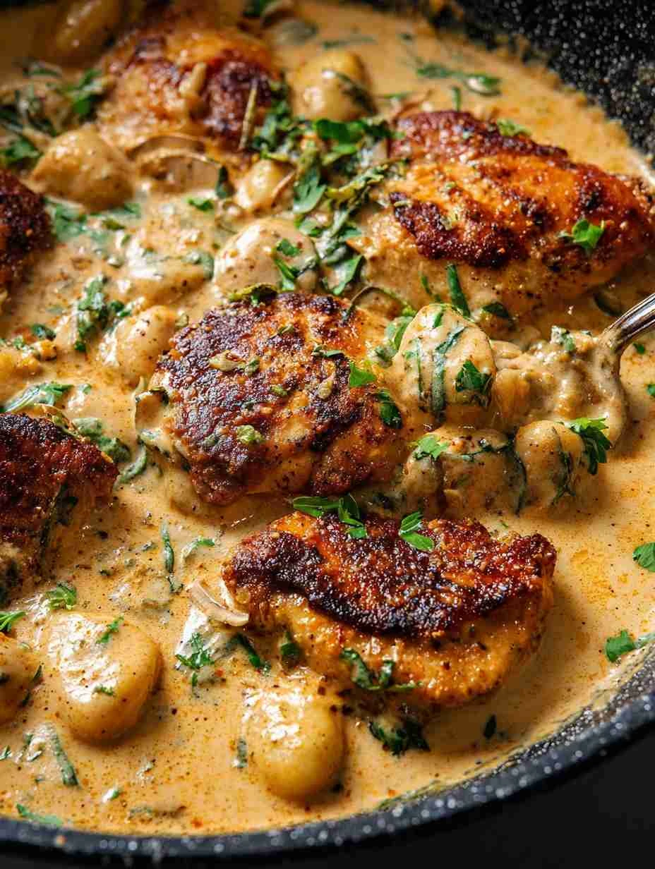 Creamy Chicken and Gnocchi