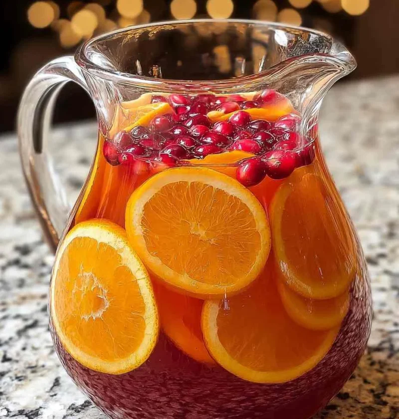 Easy 3-ingredient Christmas Punch Recipe Quick Holiday Punch Ideas Best Simple Christmas Punch Make Ahead Christmas Party ...