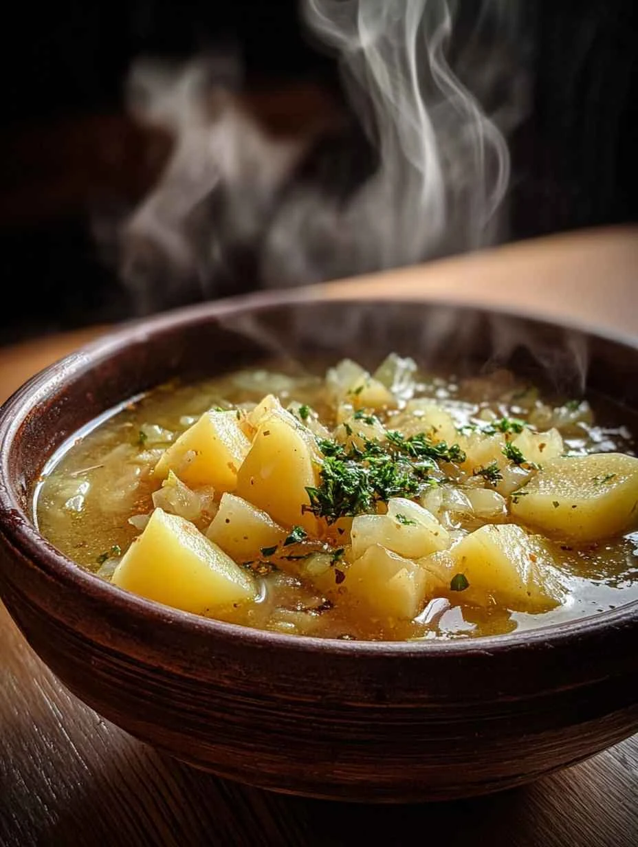 Hearty 4-Ingredient Cabbage and Potato Soup Comforts Instantly