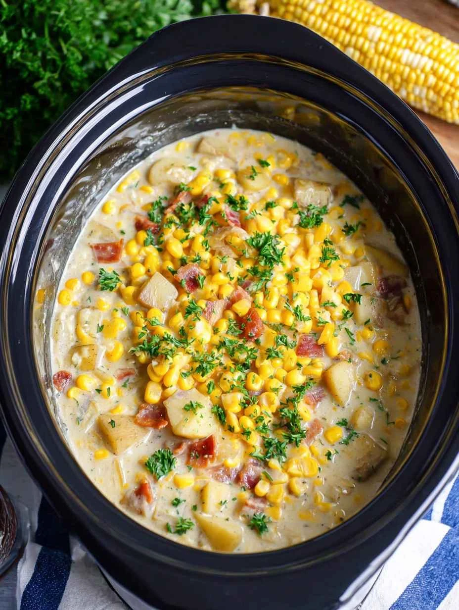 Crockpot Corn Chowder