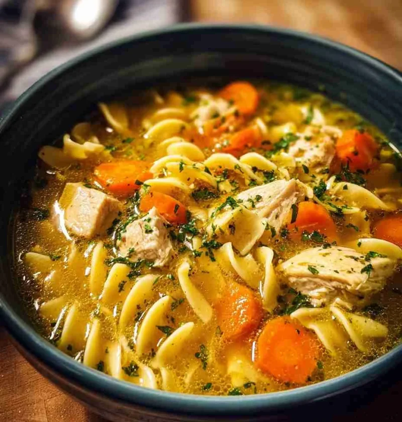 Easy Homemade Chicken Noodle Soup Recipe Quick Comfort Food Chicken Soup Best 30 Minute Chicken Noodle Soup Cozy And Quick...