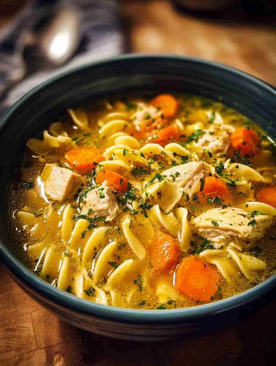 Cozy Chicken Noodle Soup in Just 30 Minutes