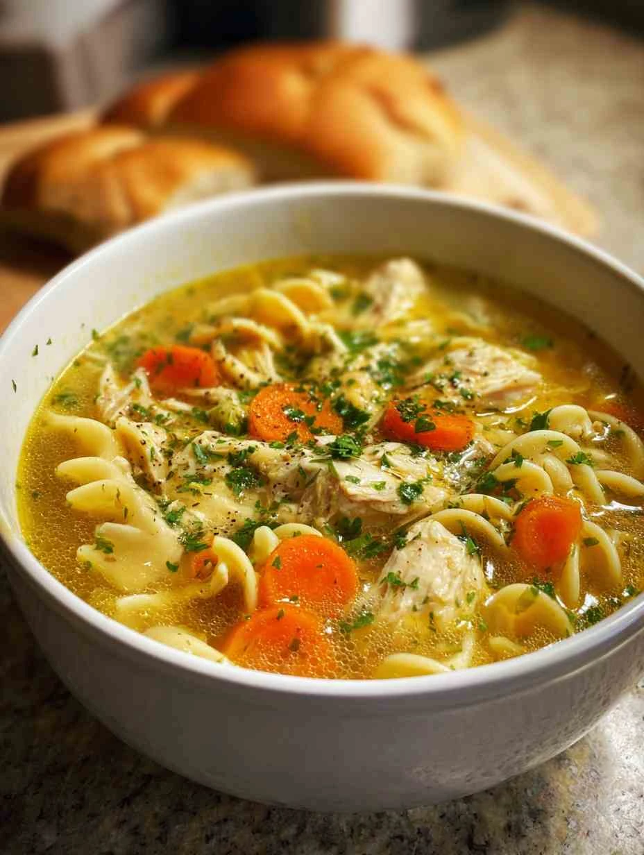 Easy Homemade Chicken Noodle Soup Recipe Quick Comfort Food Chicken Soup Best 30 Minute Chicken Noodle Soup Cozy And Quick...