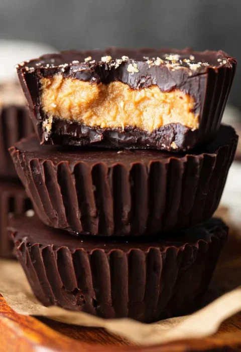 Easy Homemade Peanut Butter Cups Recipe Best Chocolate For Peanut Butter Cups Peanut Butter Cups With Natural Ingredients ...