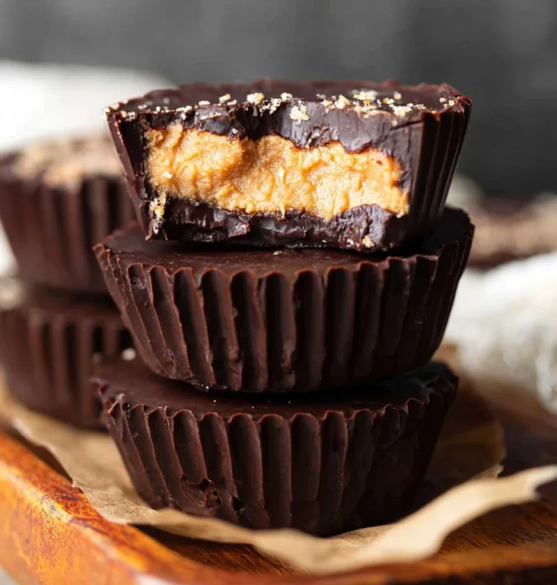 Easy Homemade Peanut Butter Cups Recipe Best Chocolate For Peanut Butter Cups Peanut Butter Cups With Natural Ingredients ...