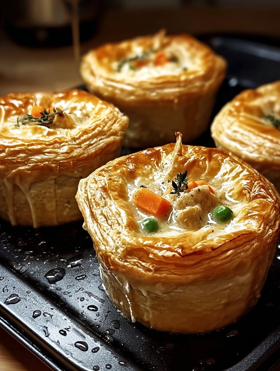 Irresistible Mini Chicken Pot Pies for Cozy Nights In