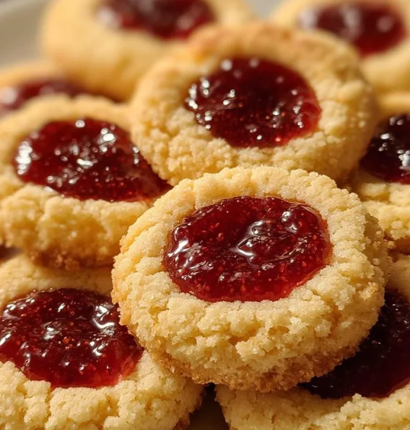 Easy Thumbprint Cookies Recipe Best Jam For Thumbprint Cookies Gluten-free Thumbprint Cookies Guide Vegan Thumbprint Cooki...