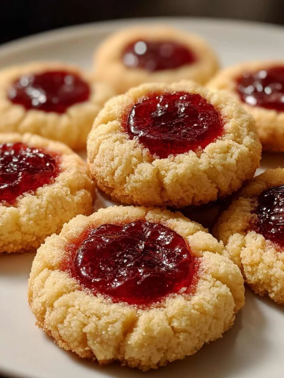 Easy Thumbprint Cookies Recipe Best Jam For Thumbprint Cookies Gluten-free Thumbprint Cookies Guide Vegan Thumbprint Cooki...