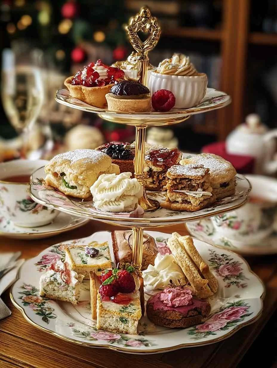Festive Christmas Afternoon Tea Ideas Unique Christmas Tea Party Recipes Irresistible Christmas Tea Menu Luxury Christmas ...