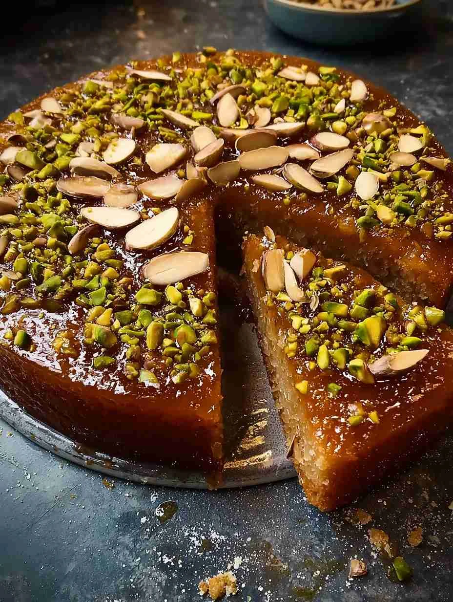 Gluten-free Baklava Cake Recipe Almond Flour Baklava Cake Low Carb Baklava Inspired Cake Baklava Almond Cake Gluten-free M...