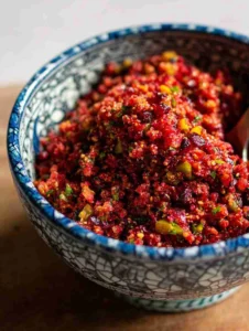 Gingery Cranberry Salsa