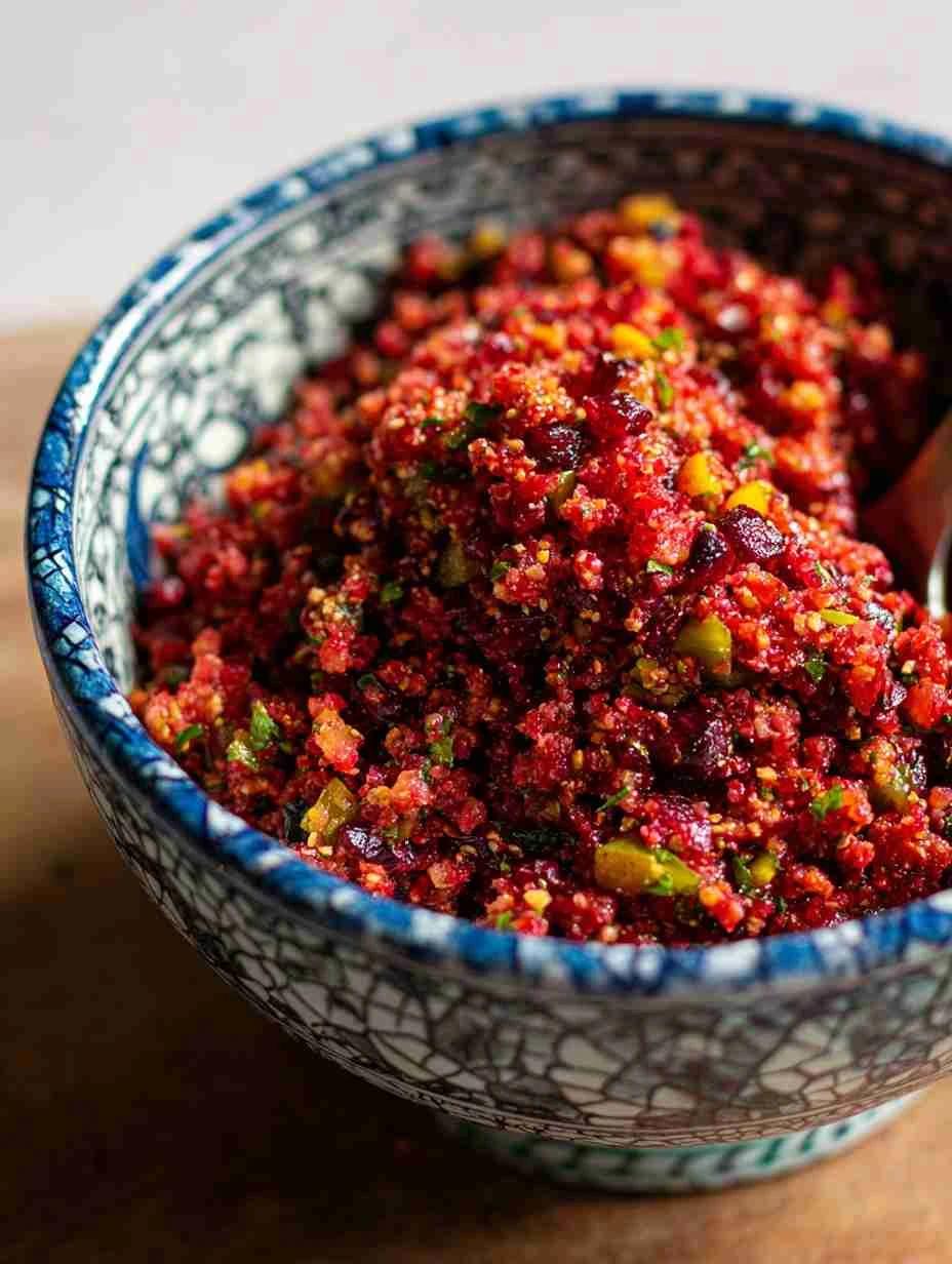 Gingery Cranberry Salsa