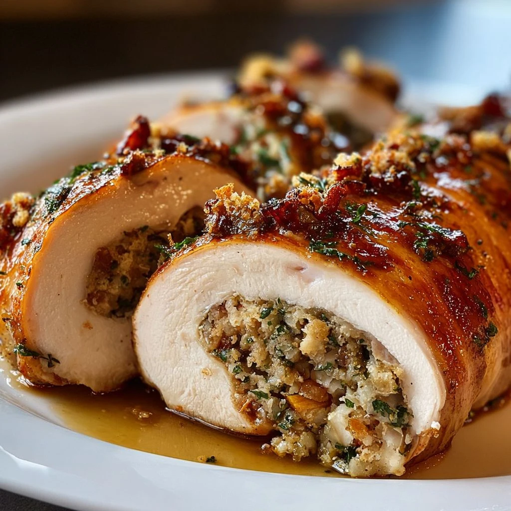 Juicy Turkey Roulade Recipe For 8 Best Thanksgiving Turkey Roulade Ideas How To Make Juicy Turkey Roulade Easy Turkey Roul...