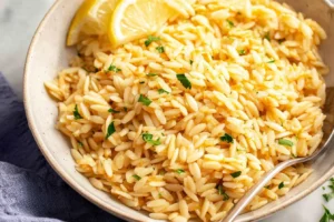 Lemon Orzo