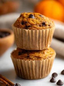 Pumpkin Chocolate Chip Muffins