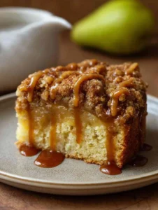 Rustic Apple Crumb Cake with a Buttery Streusel Topping