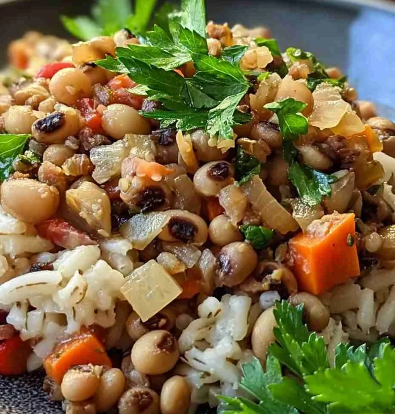 Southern Hoppin' John Recipe For New Year Best Savory Hoppin' John Recipe How To Make Hoppin' John For Good Luck Tradition...