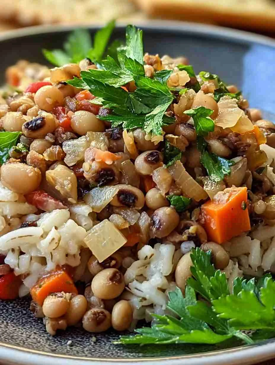 Savory Hoppin’ John for Good Luck: A Southern Delight