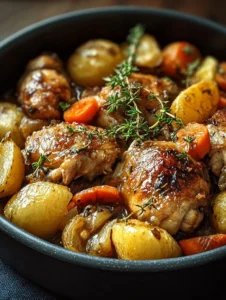 Traditional Irish One-Pot Chicken Dinner: Hearty & Easy!