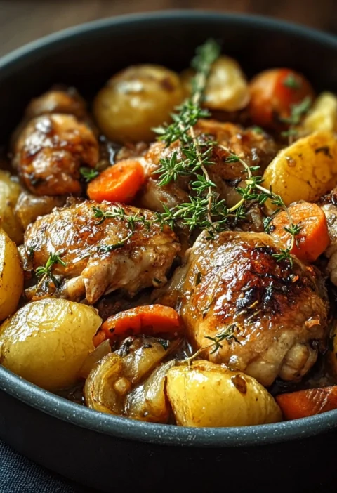 Traditional Irish Chicken One-pot Recipes Hearty Irish One-pot Chicken Dinner Easy One-pot Irish Chicken Meal Low-effort I...