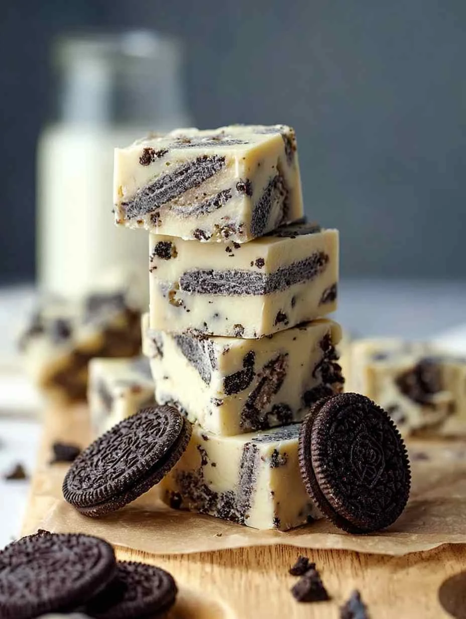 3-ingredient Oreo Fudge 3ingredient Oreo Fudge Delightful Treat