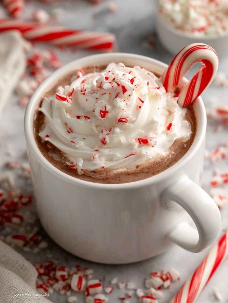 Peppermint Hot Chocolate Peppermint Hot Chocolate