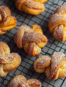 Irresistible Air Fryer Cinnamon Sugar Knots You’ll Crave!