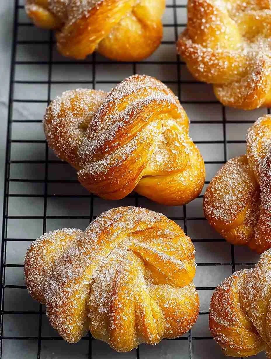 Air Fryer Cinnamon Sugar Knots Recipe Easy Cinnamon Sugar Knots Air Fryer Best Air Fryer For Cinnamon Knots Homemade Air F...