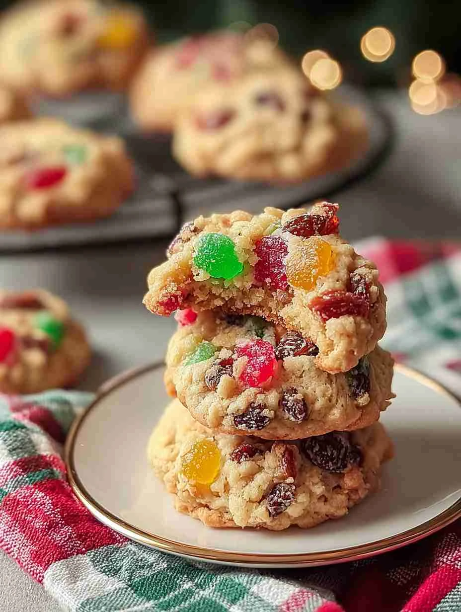 Best Christmas Fruitcake Cookies Recipe Easy Fruitcake Cookies For Holidays Gourmet Christmas Fruitcake Cookies Online Buy...