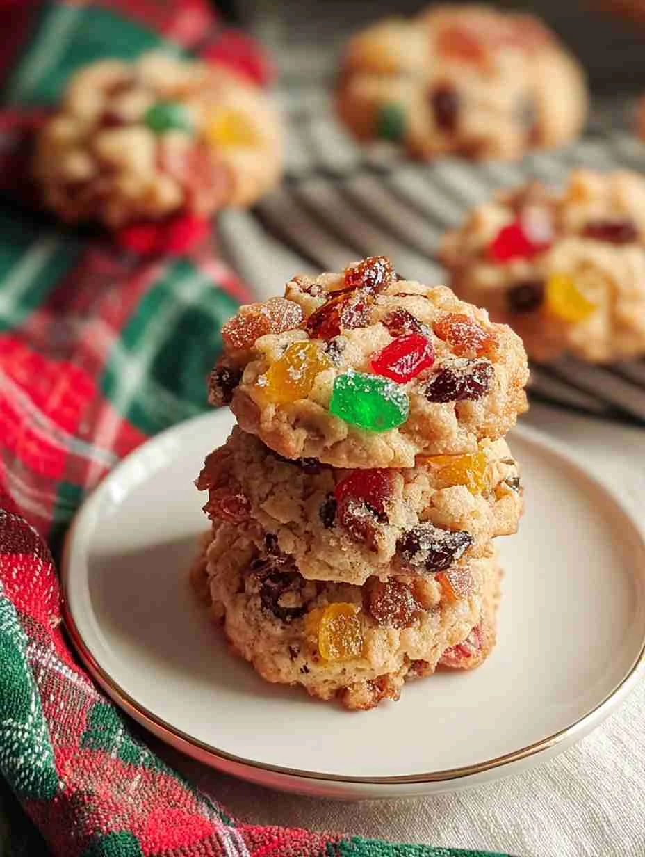 Delightful Christmas Fruitcake Cookies for Holiday Cheer