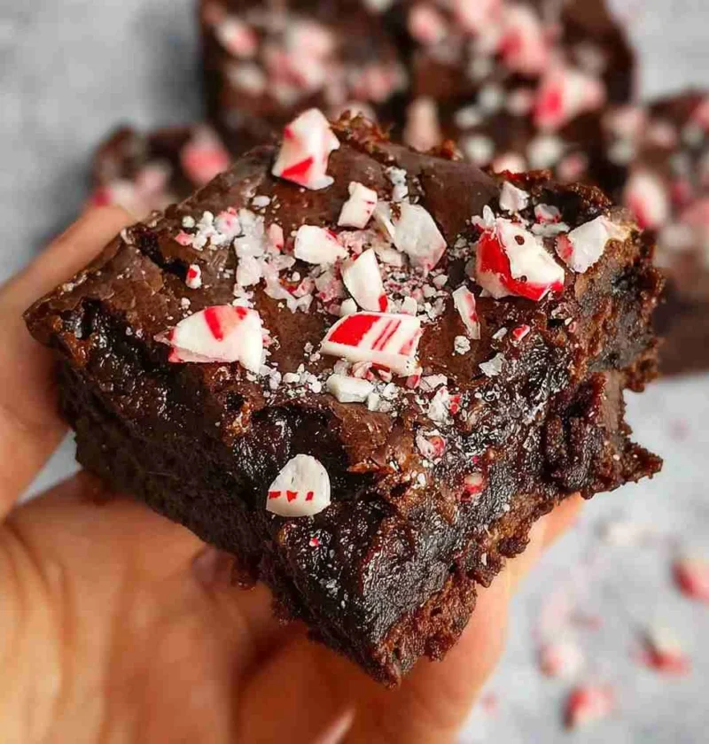 Best Peppermint Brownie Recipe Easy Peppermint Brownies Homemade Gluten-free Peppermint Brownies Vegan Peppermint Brownies...
