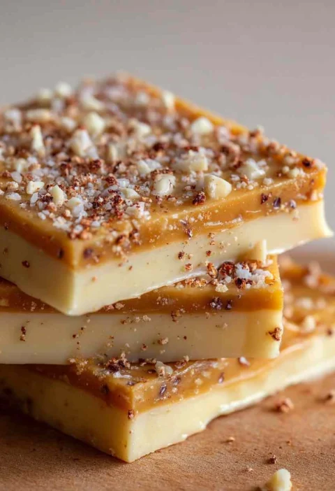 Best Salted White Chocolate Toffee Recipe Homemade Salted White Chocolate Toffee Where To Buy Salted White Chocolate Toffe...