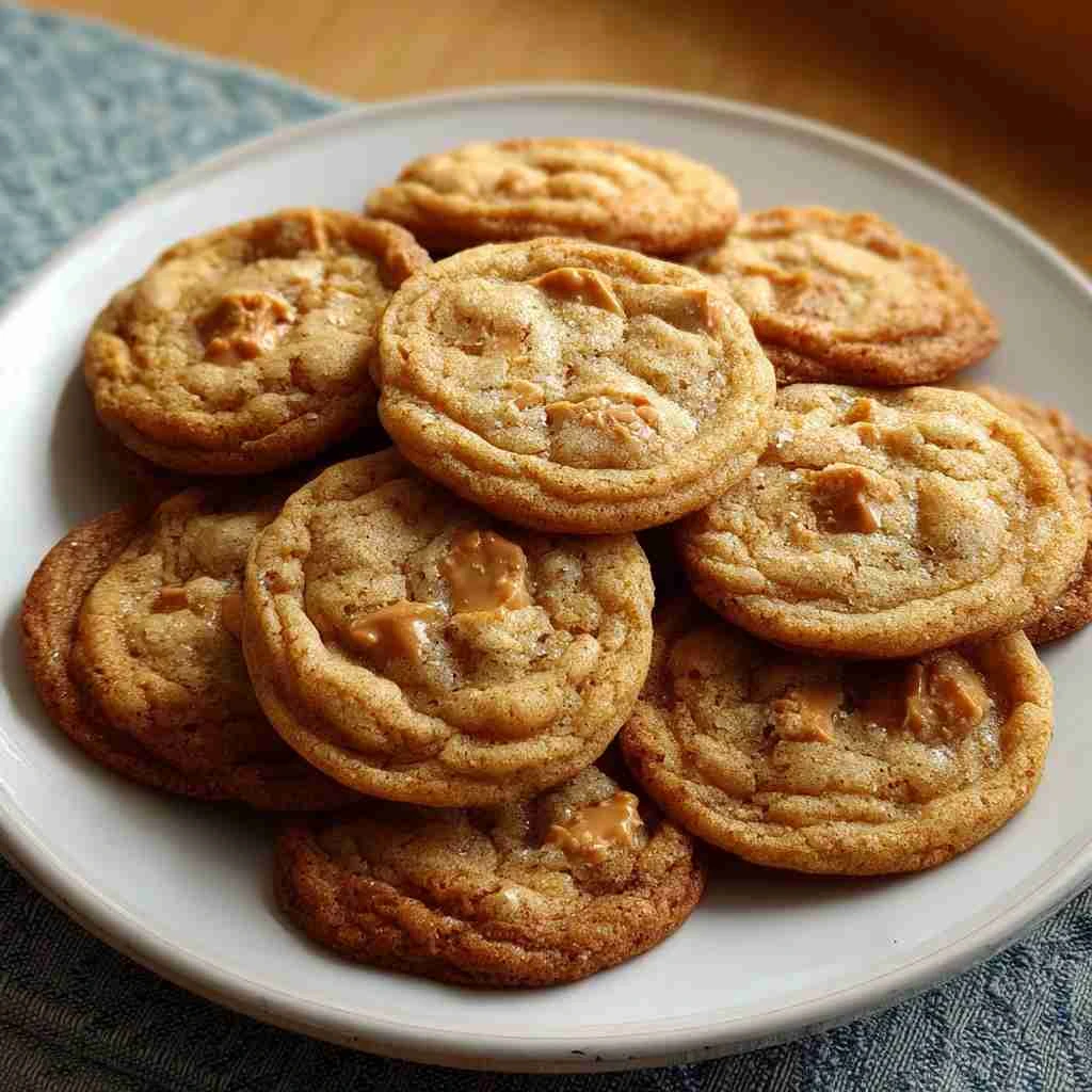 Brown Butter Toffee Cookies
