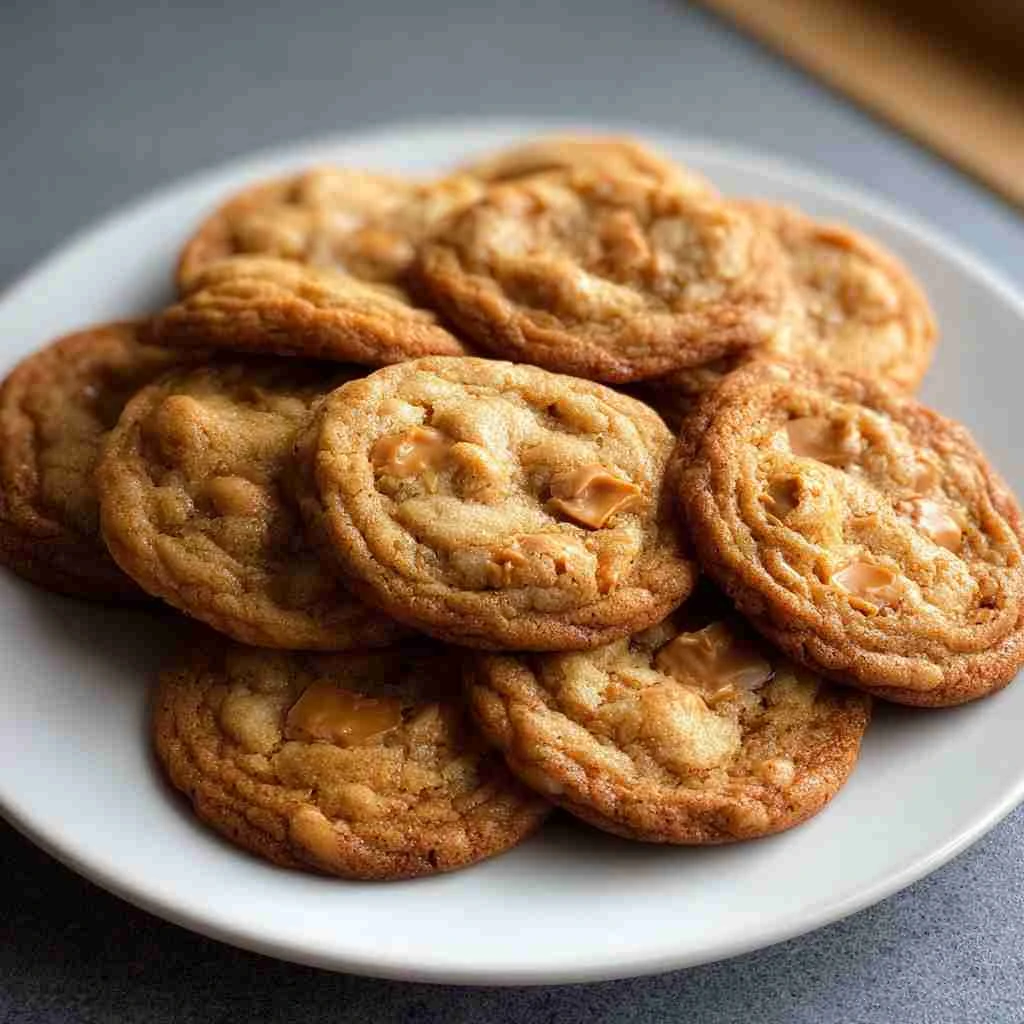 Brown Butter Toffee Cookies